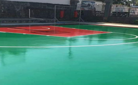 三门峡篮球场翻新地面